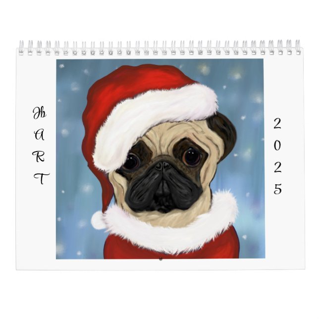 Calendario Pug (Reverso)