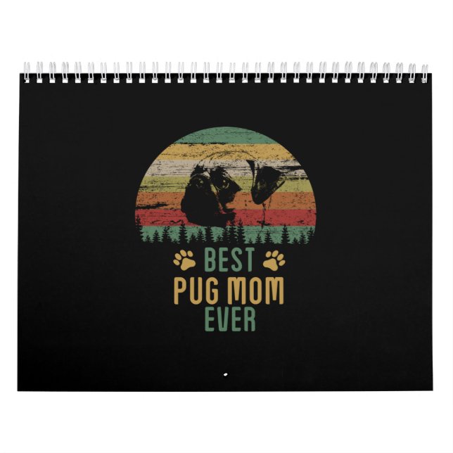 Calendario Pug mom (Tapa)