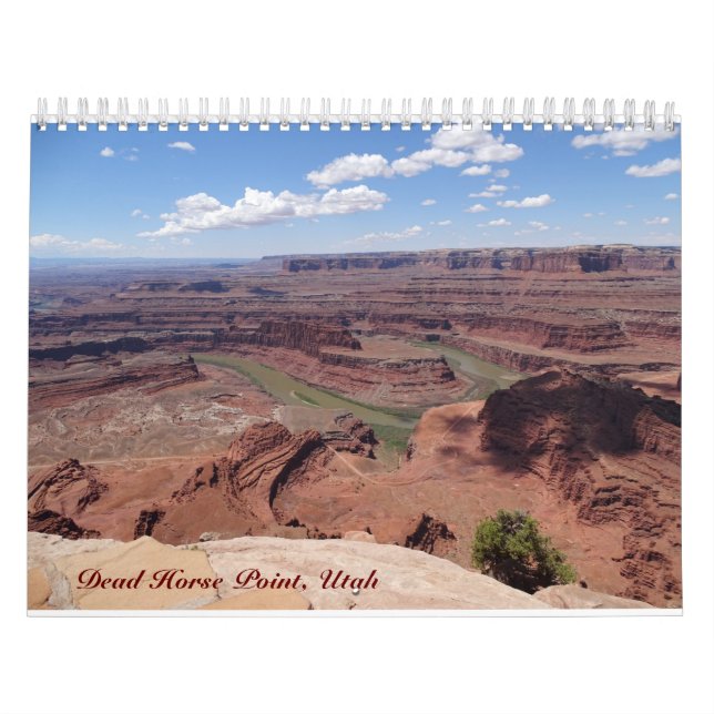 Calendario Punto de caballo muerto, Utah (Tapa)