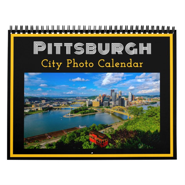 Calendario - Puntos de referencia de Pittsburgh (Tapa)