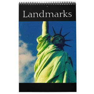 Calendario puntos de referencia del mundo