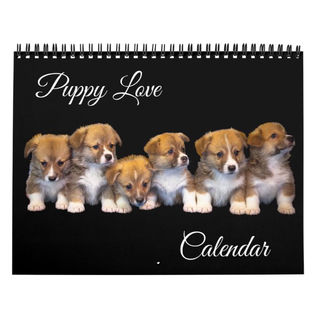 Calendario Puppy Love Calendar (Tapa)