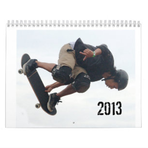 Calendario que anda en monopatín, Copyright Karen