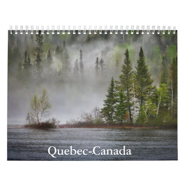 Calendario Quebec-Canadá (Tapa)