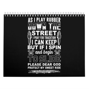 Calendario Querido Dios Proteja Mi Dulce Regalo De Biker