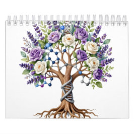 Calendario Química y Biología de la Flora del Árbol Molecular
