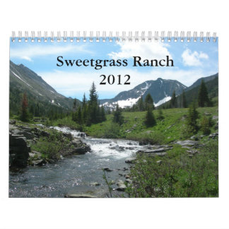 Calendario Rancho 2012 de Sweetgrass