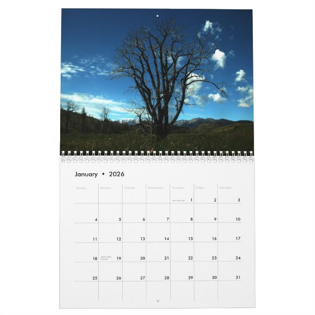 Calendario Rancho 2012 de Sweetgrass (Jan 2026)