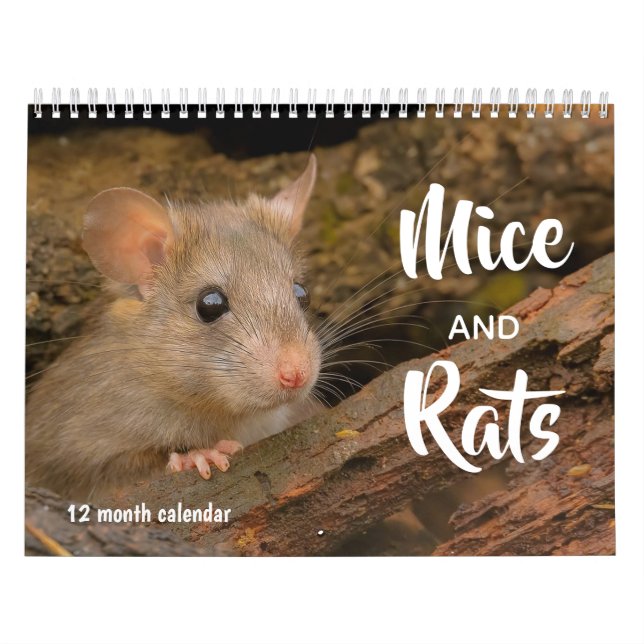 Calendario Ratones y ratas 2026 (Tapa)