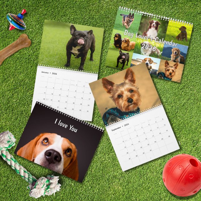 Calendario Razas de Perros 2026 | Amantes de Perros Populares (Subido por el creador)