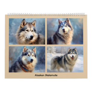 Calendario Razas de perros conmemorativas de Navidad Foto per