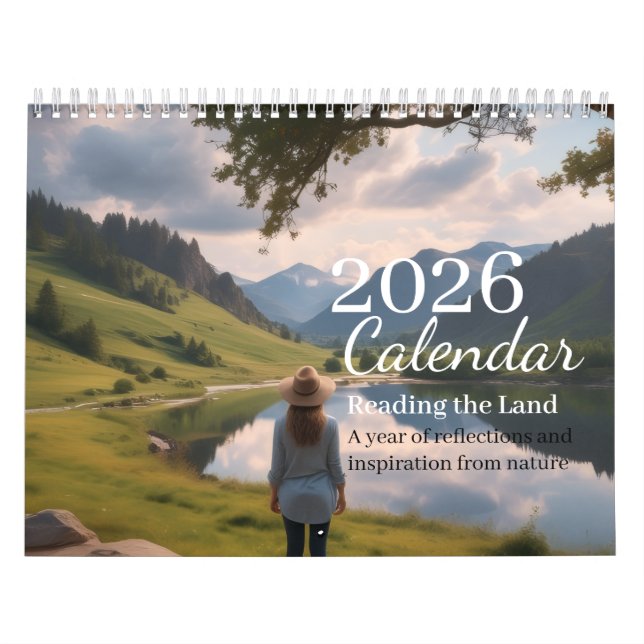 Calendario Reading the Land Calendar (Tapa)
