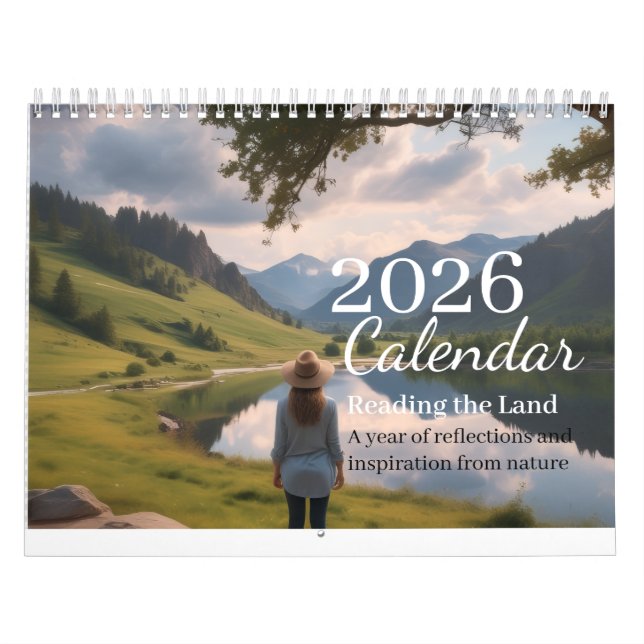 Calendario Reading the Land Calendar (Tapa)
