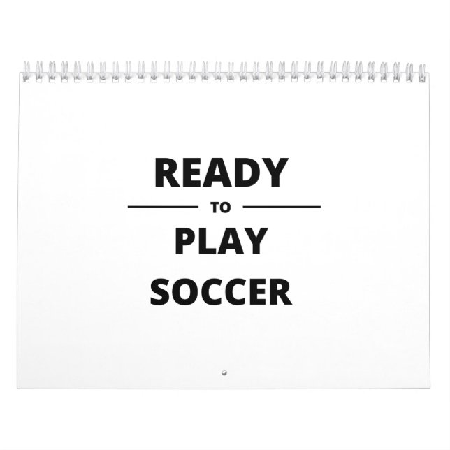 CALENDARIO READY TO PLAY SOCCER (Tapa)