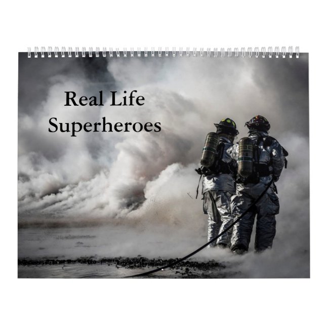 Calendario Real Life Superheroes Calandar (Tapa)