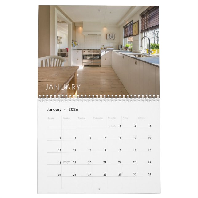 Calendario Realtor personalizado (Jan 2026)