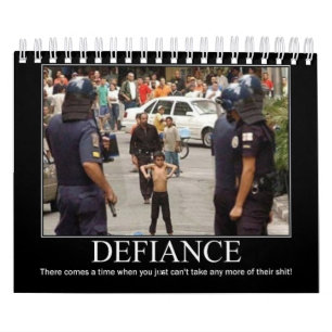 Calendario rebelde del desafío