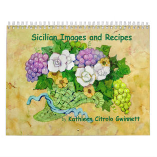 Calendario Receta e imágenes de Sicilia