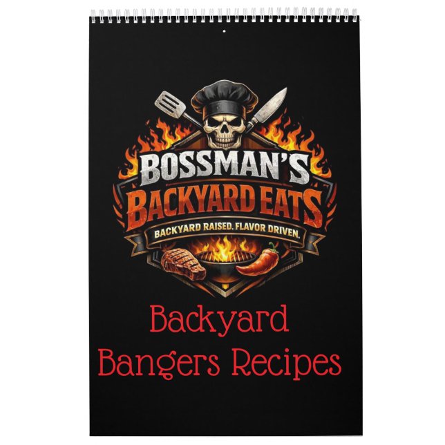 Calendario Recetas de explosiones en el patio de Bossman (Tapa)
