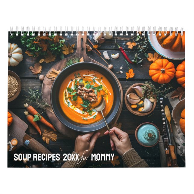 Calendario Recetas de sopa (Tapa)