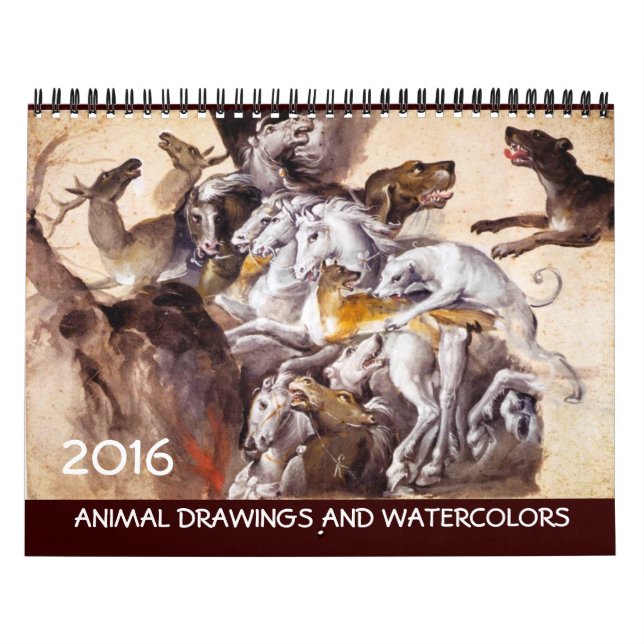 Calendario RECOPILACIÓN DE Bellas Artes / Dibujos de animales (Tapa)