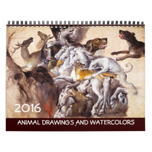Calendario RECOPILACIÓN DE Bellas Artes / Dibujos de animales