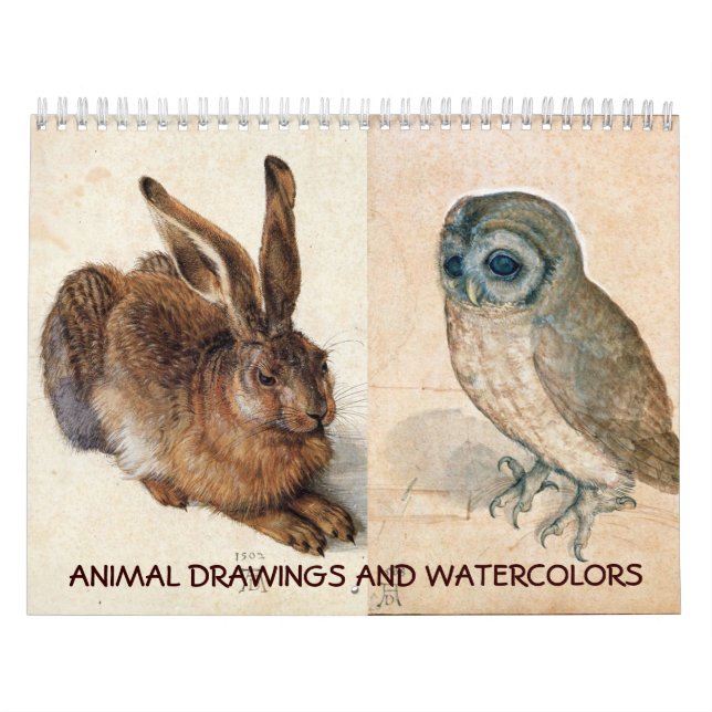 Calendario RECOPILACIÓN DE Bellas Artes / Dibujos de animales (Tapa)
