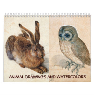 Calendario RECOPILACIÓN DE Bellas Artes / Dibujos de animales