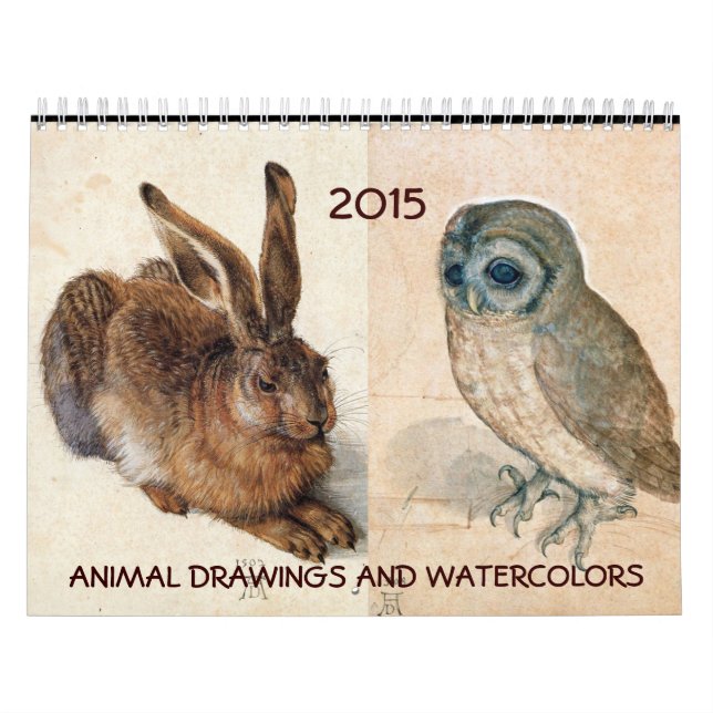 Calendario RECOPILACIÓN DE Bellas Artes / Dibujos de animales (Tapa)