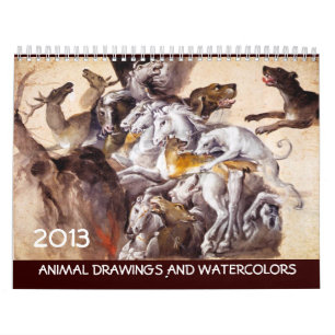 Calendario RECOPILACIÓN DE Bellas Artes / Dibujos de animales
