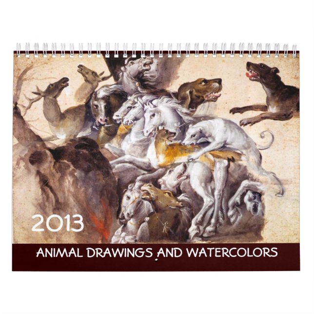 Calendario RECOPILACIÓN DE Bellas Artes / Dibujos de animales (Tapa)