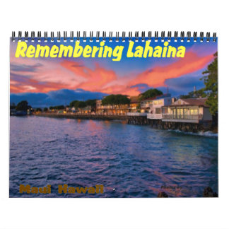 Calendario Recordando a Lahaina