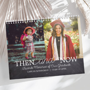 Calendario Recuerdos de Colaje de Fotos de Graduación