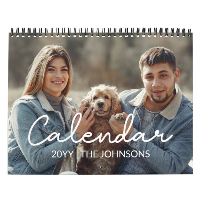 Calendario recuerdos fotográficos de Personalizados familiare (Tapa)