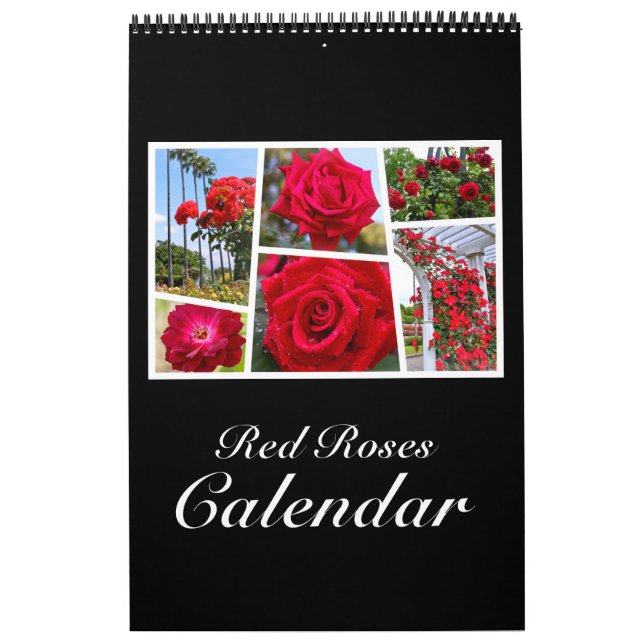 Calendario Red Roses Calendar (Type-B) (Tapa)