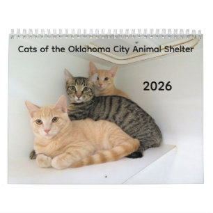 Calendario Refugio de animales en la ciudad de Oklahoma 2026