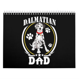 Calendario Regalo dálmata Regalo Dalmatian Dad Lover