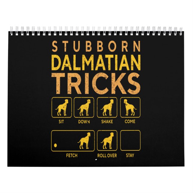 Calendario Regalo dálmata| Trucos de Dalmacia (Tapa)