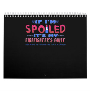 Calendario Regalo de bomberos Es culpa de mi bombero