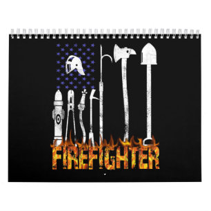 Calendario Regalo de bomberos Regalo de los amantes de los