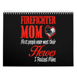 Calendario Regalo de bomberos Regalos de madres bomberas