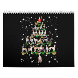 Calendario regalo de decoración de adorno de árbol de navidad