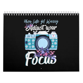 Calendario Regalo de fotógrafo - Fotografía de cámara