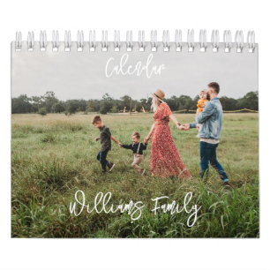 Calendario Regalo de fotos familiares personalizadas
