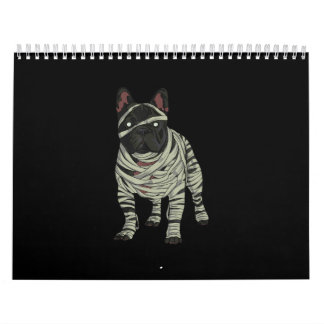 Calendario Regalo de Halloween para perros Bulldoges francese