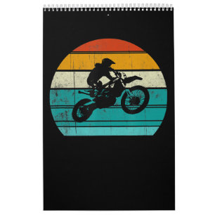 Calendario Regalo De Motocross En Bicicleta Sucia Para Hombre