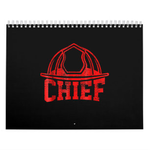 Calendario Regalo del bombero  Regalos de bomberos jefe