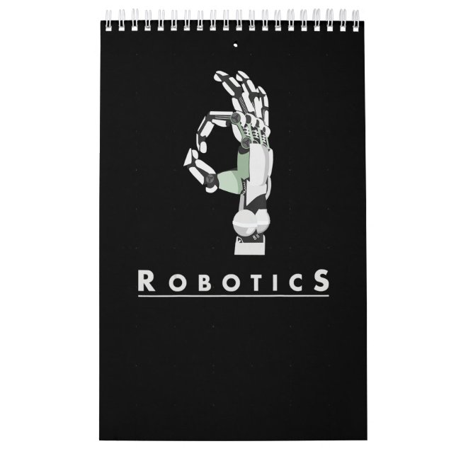 Calendario Regalo divertido de Robotics con Robotic Lover (Tapa)