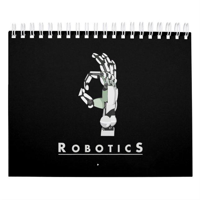 Calendario Regalo divertido de Robotics con Robotic Lover (Tapa)