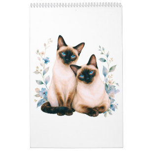 Calendario Regalo elegante para amantes de los gatos